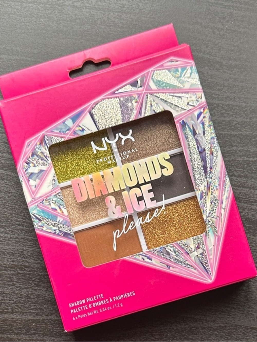 NIB NYX Diamonds & Ice Eyeshadow Palette